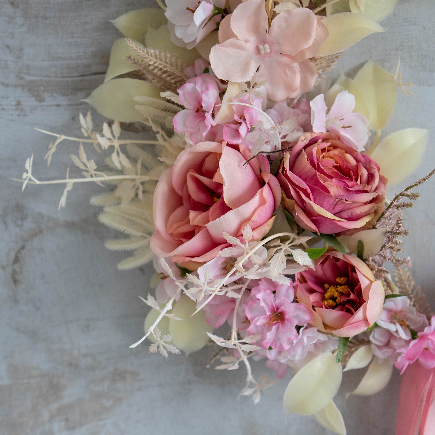 ARIELLA | Spring Wreath, Easter Decoration, Front Door Decor