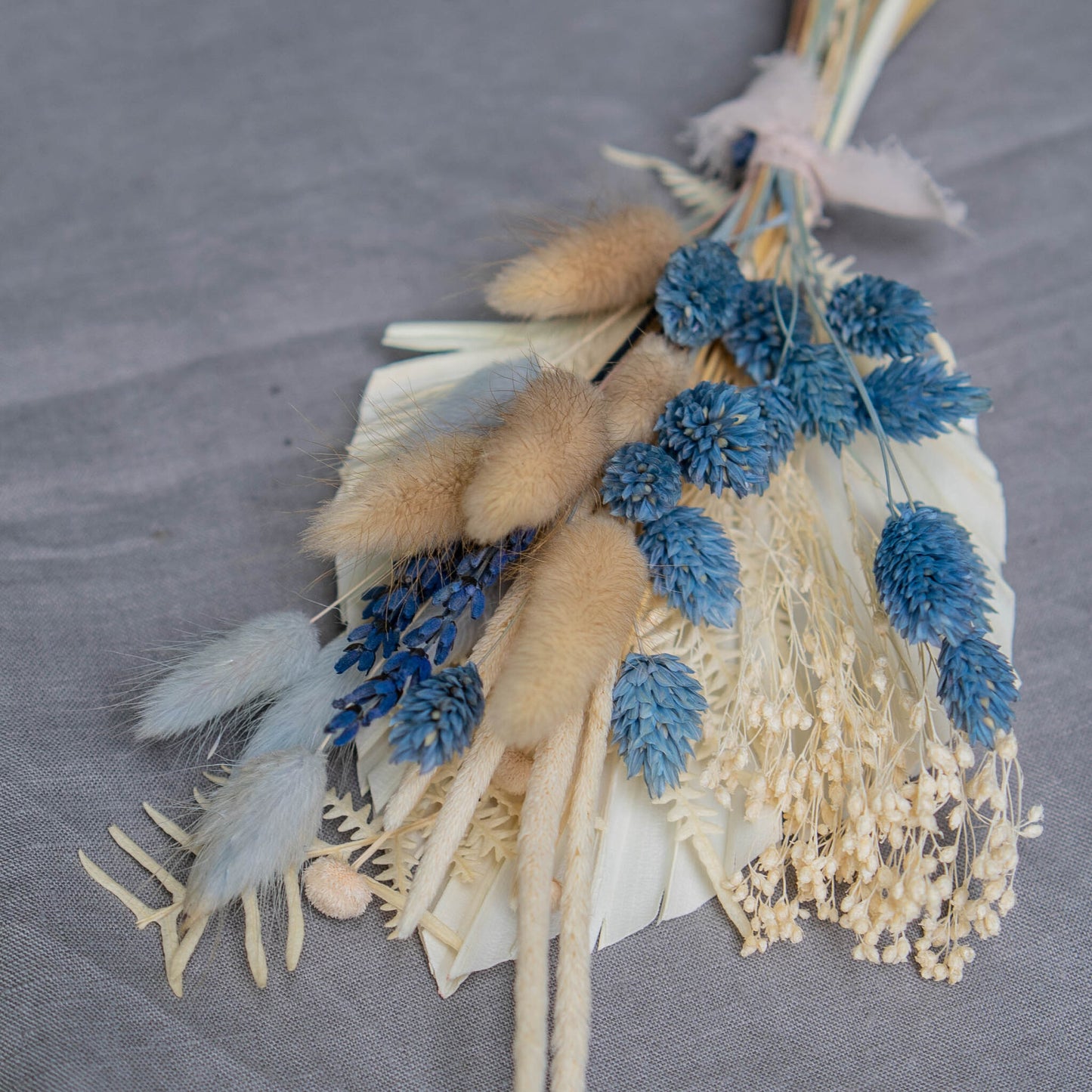 Dried flower cake topper palm spear | bouquet small vase decoration | floral gift