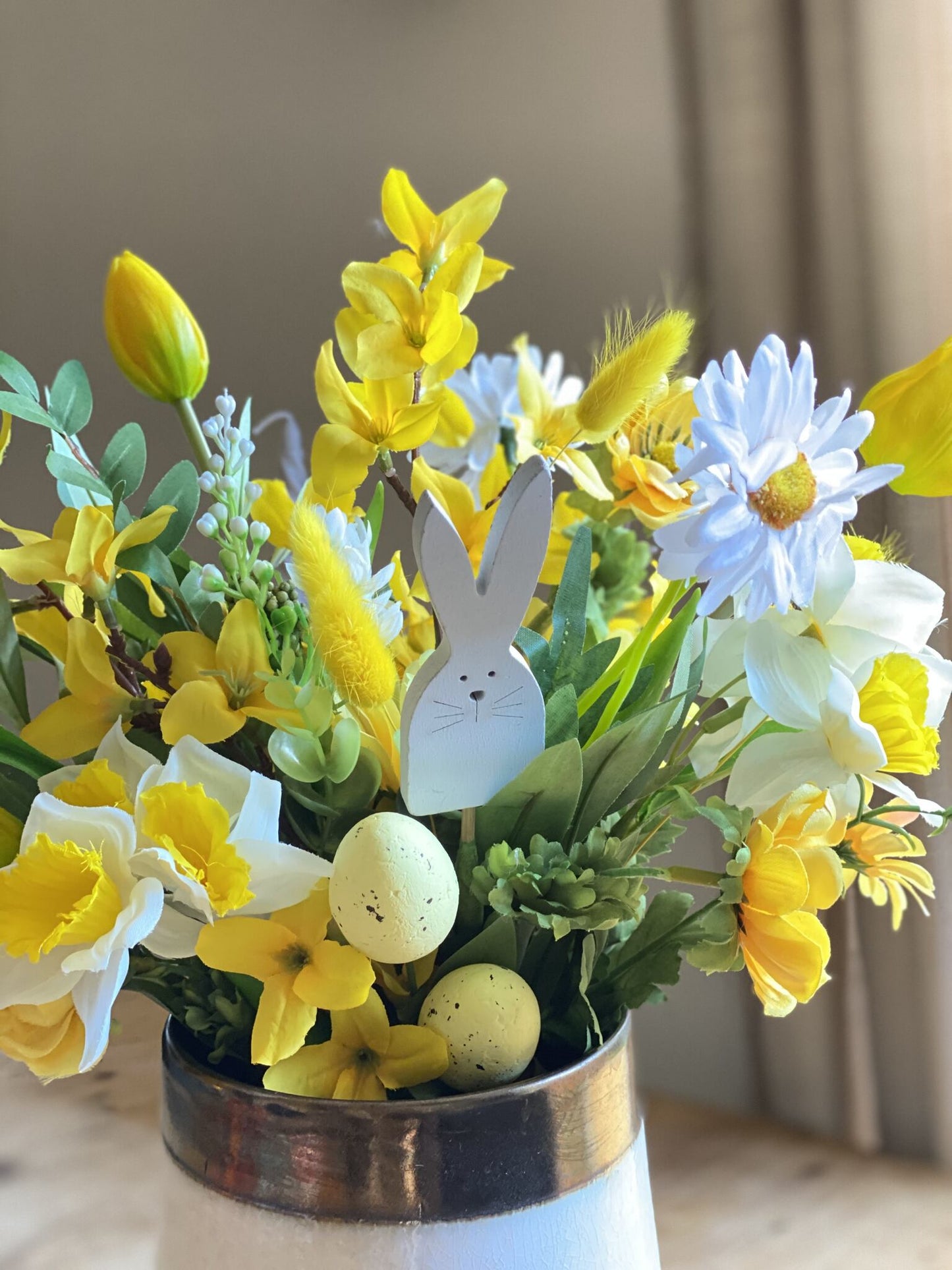 Faux Silk Flowers | Home Decor | Spring Flowers Arrangement