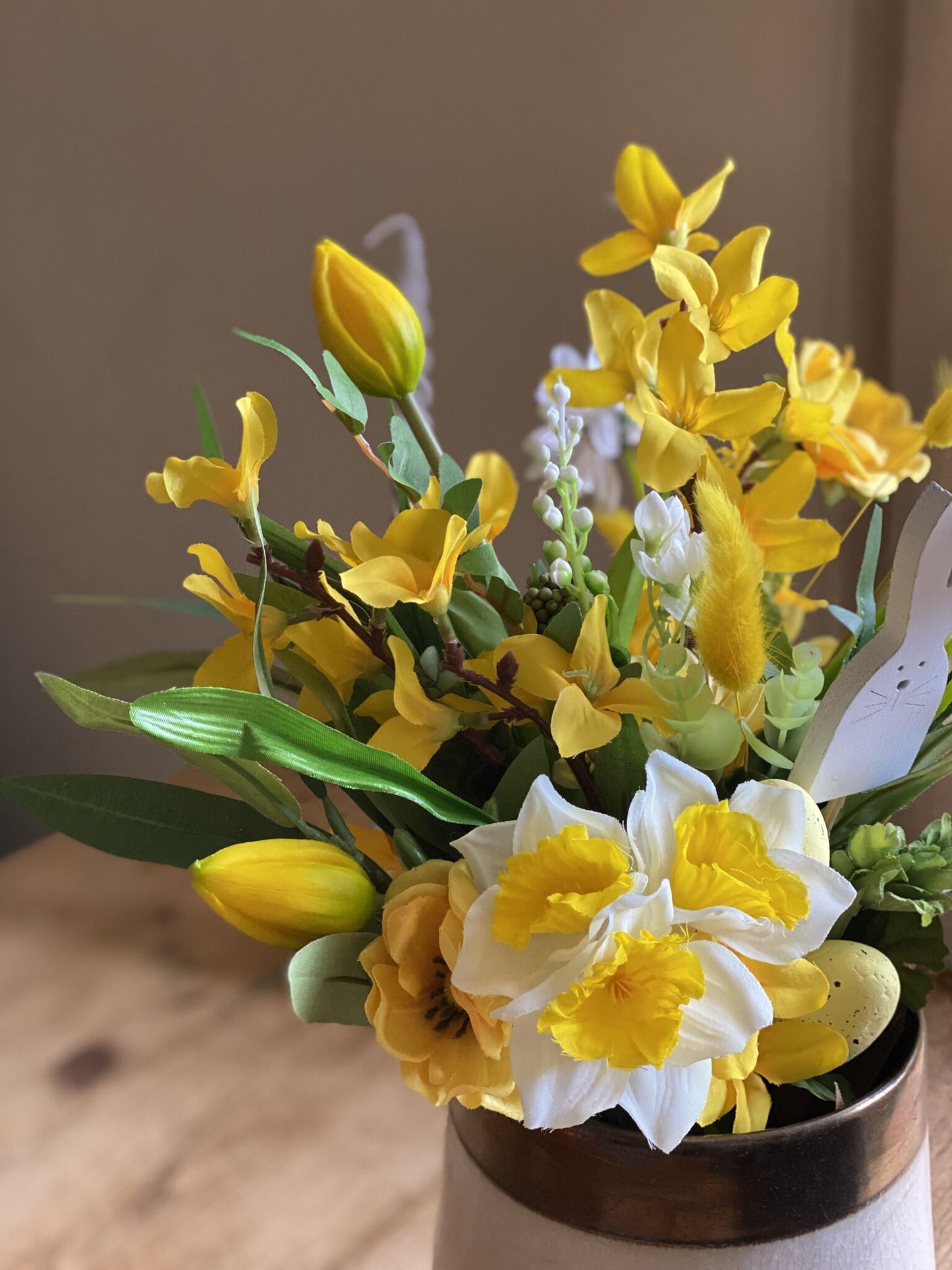 Faux Silk Flowers | Home Decor | Spring Flowers Arrangement
