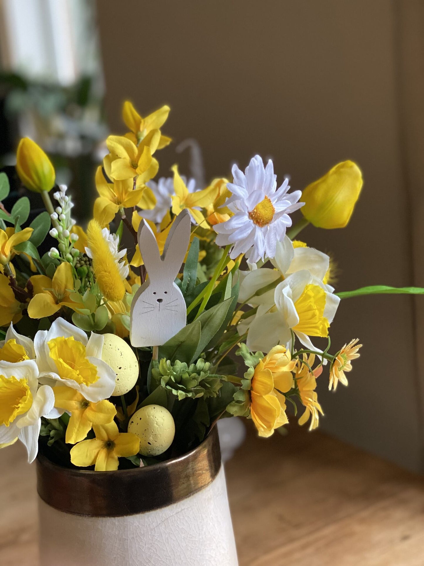 Faux Silk Flowers | Home Decor | Spring Flowers Arrangement