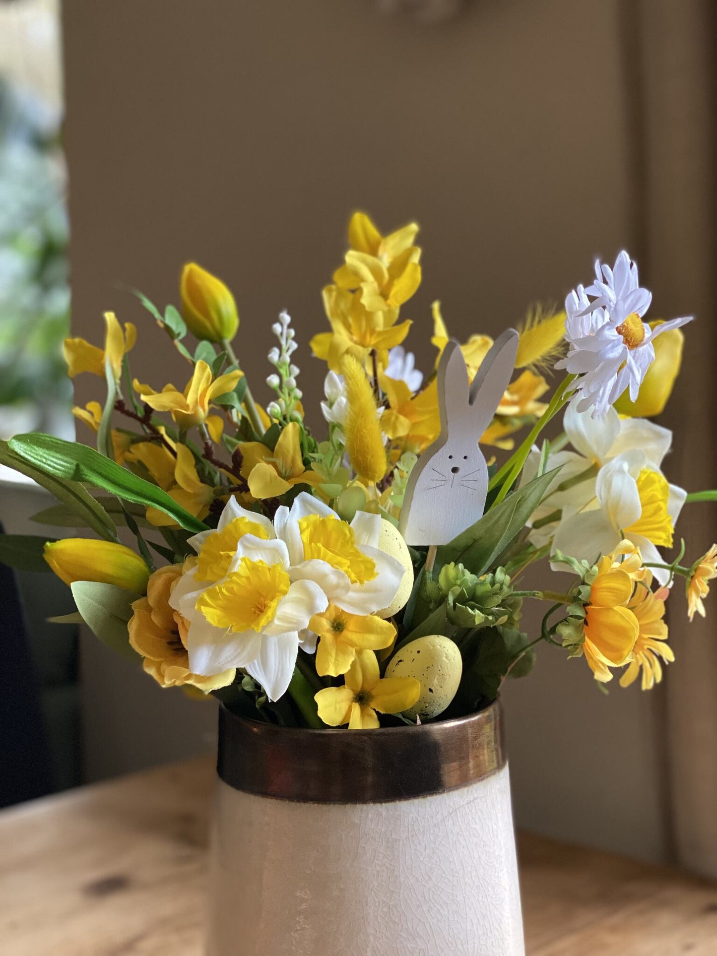 Faux Silk Flowers | Home Decor | Spring Flowers Arrangement