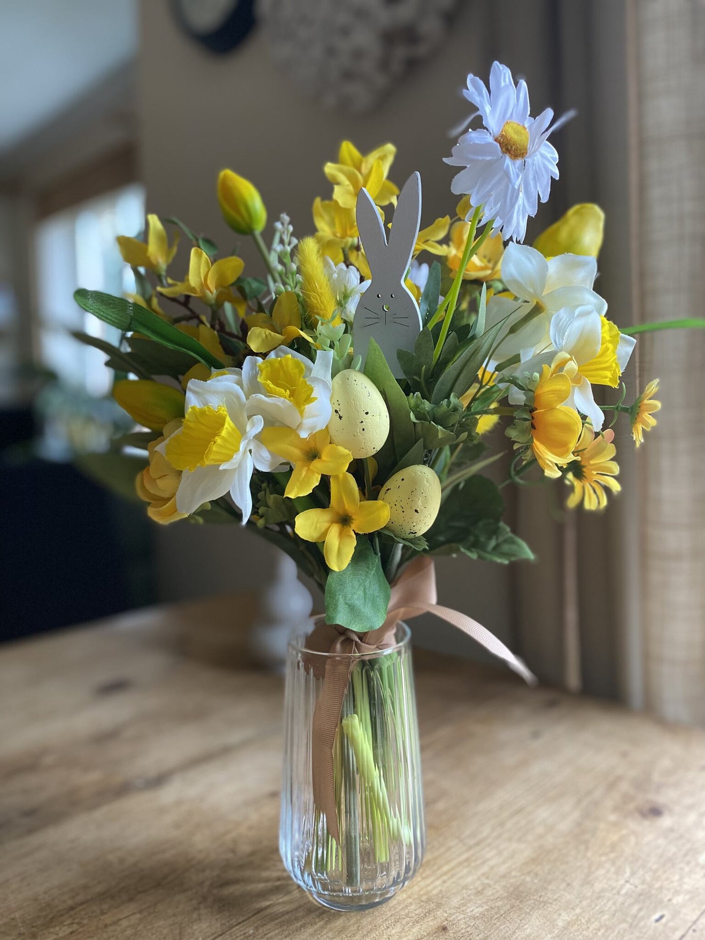 Faux Silk Flowers | Home Decor | Spring Flowers Arrangement