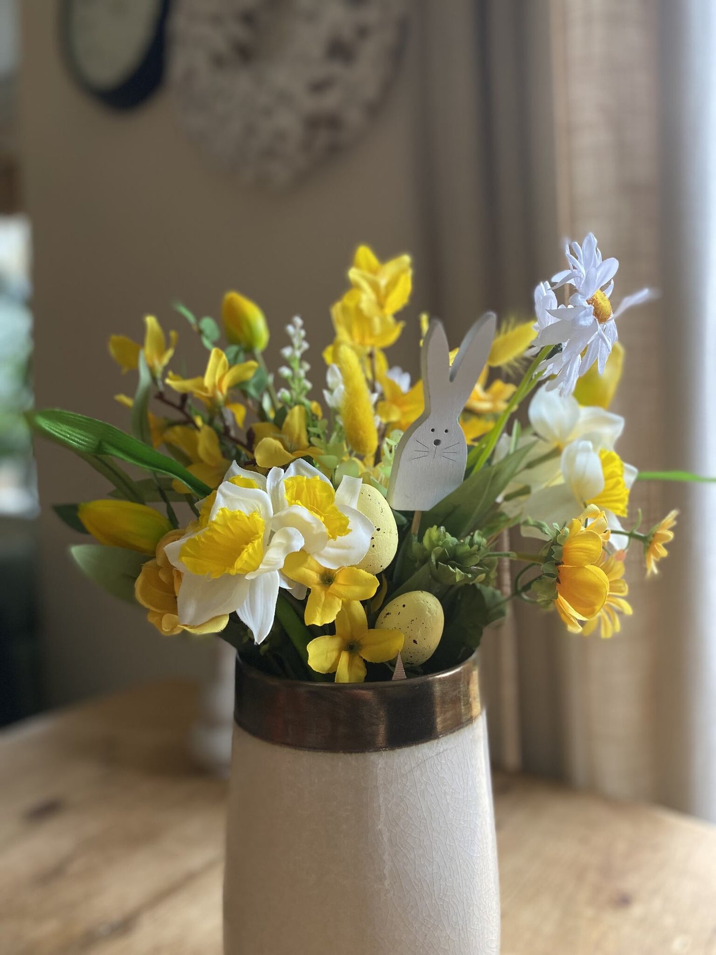 Faux Silk Flowers | Home Decor | Spring Flowers Arrangement