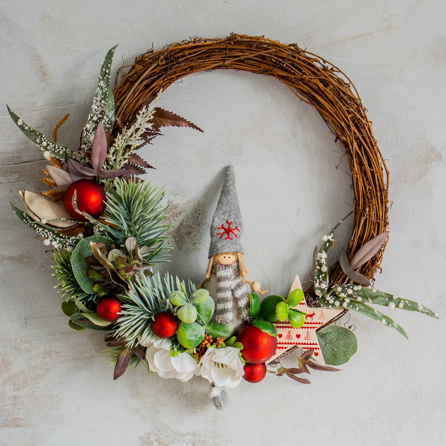 Joy to the world | Christmas Wreath, Front Door Decor, Winter Wreath