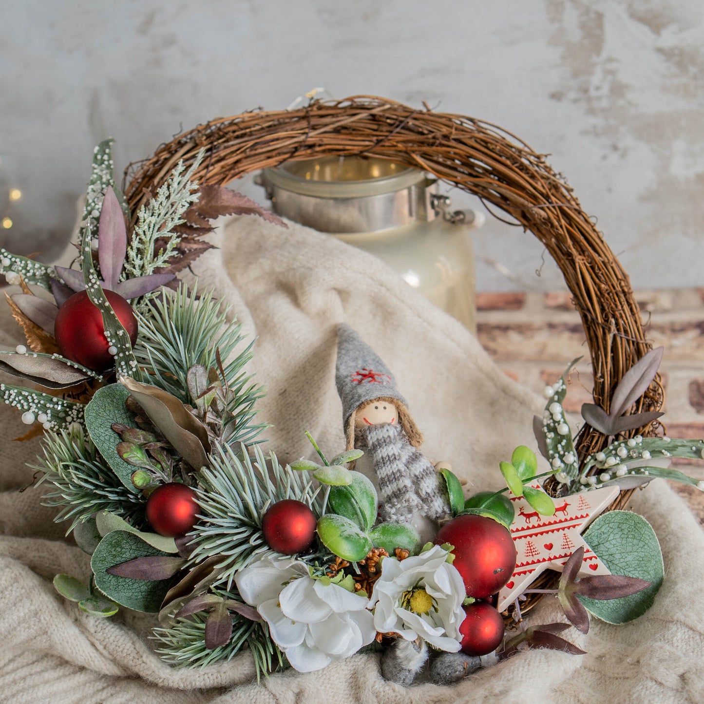Joy to the world | Christmas Wreath, Front Door Decor, Winter Wreath