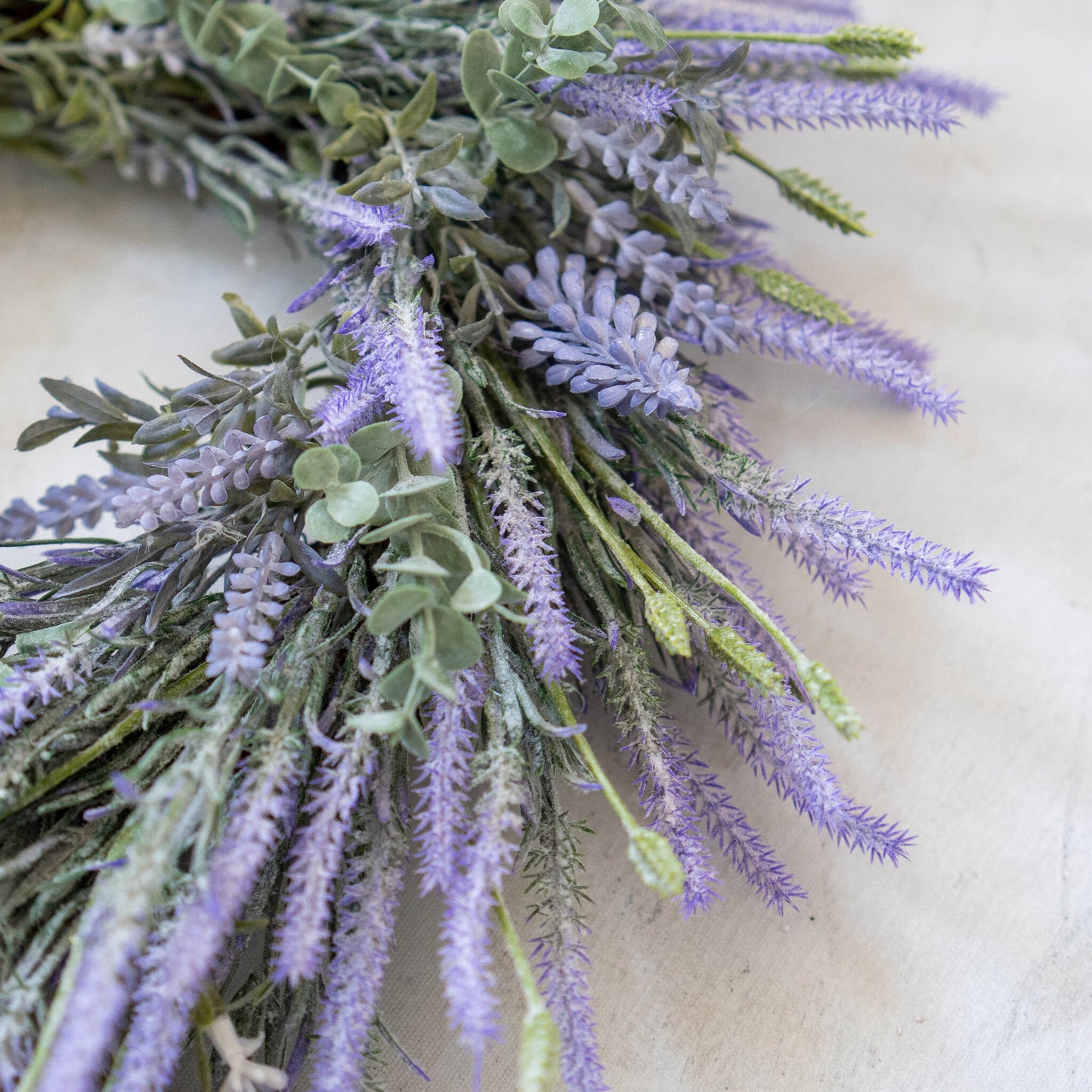 PHOEBE | Lavender Wreath, Summer Decoration, Artificial Flowers