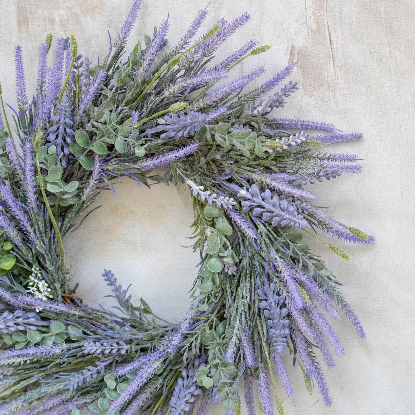 PHOEBE | Lavender Wreath, Summer Decoration, Artificial Flowers