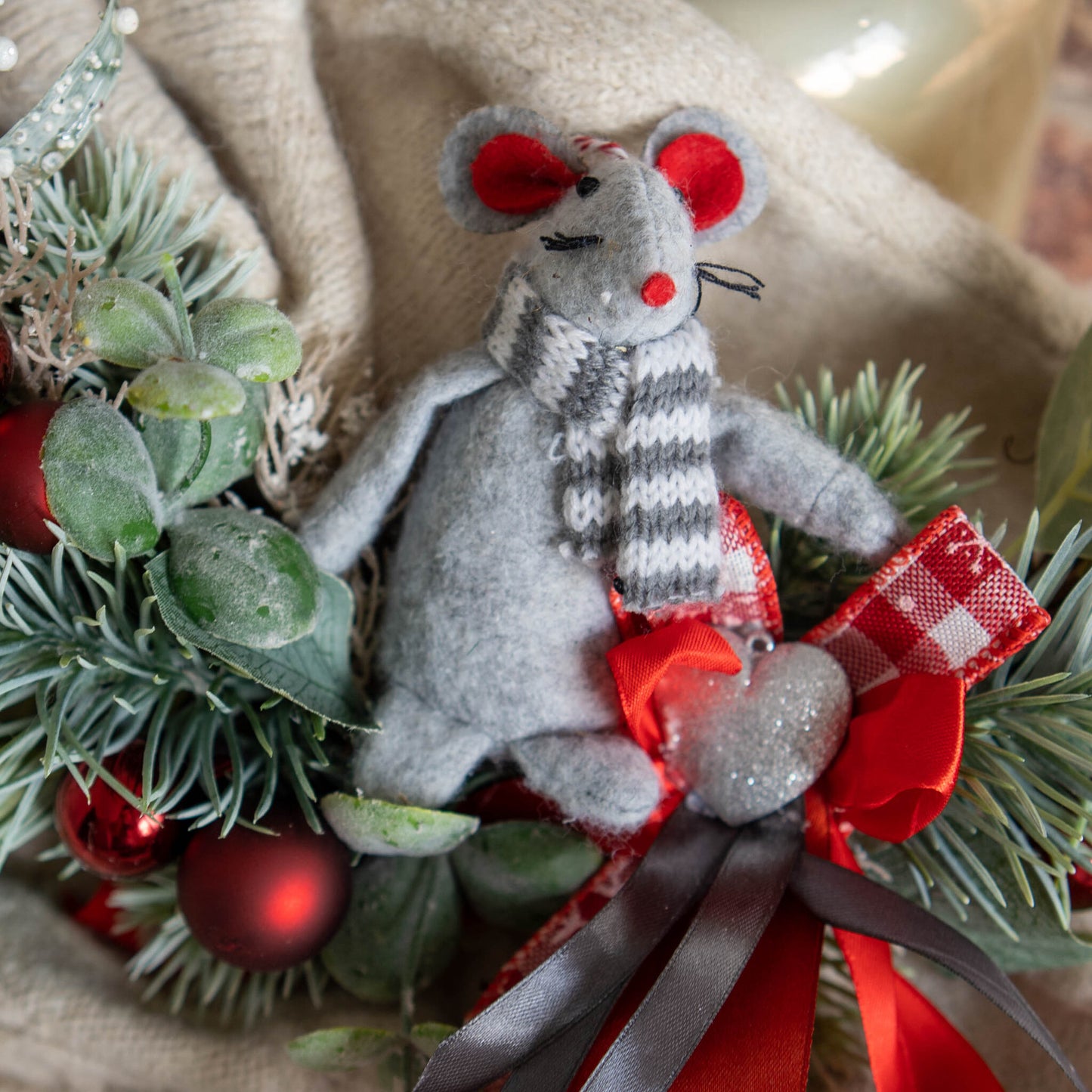 Ring Ring Ring the Bells | Christmas Wreath, Front Door Decor, Winter Wreath