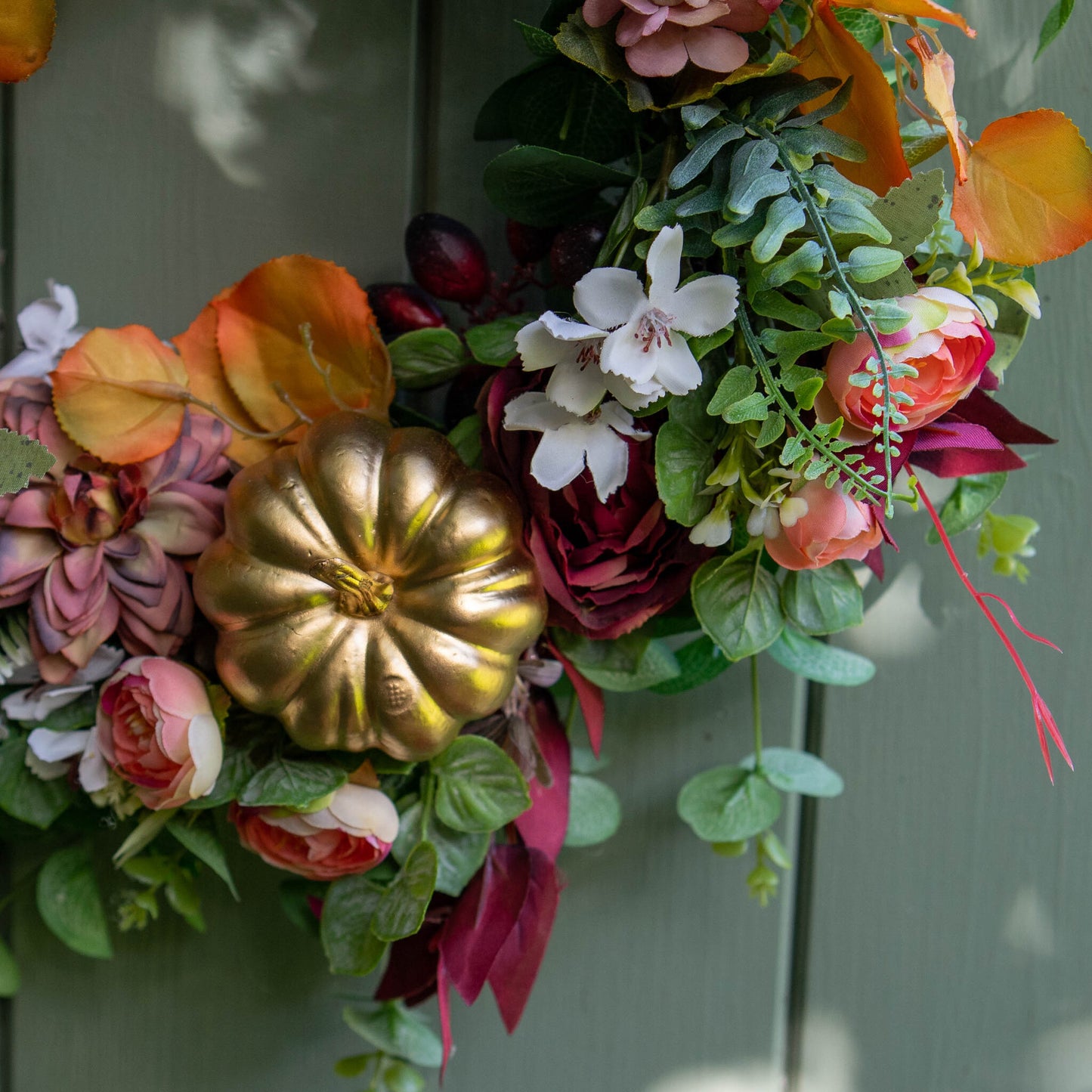 SONIA | Autumn wreath with pumpkin