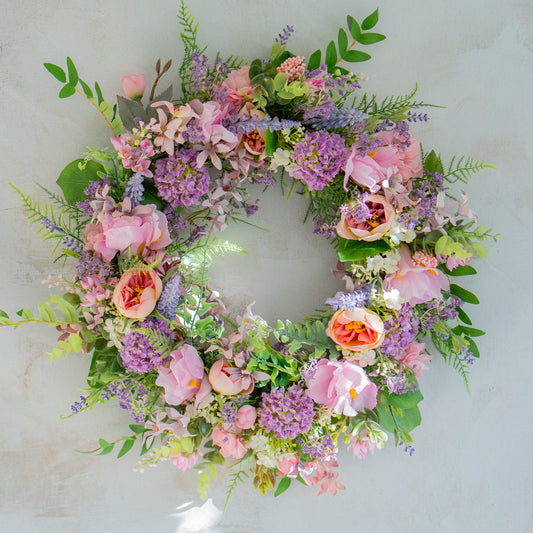 BELLA | Spring Wreath, Spring Decoration, Front Door Decor