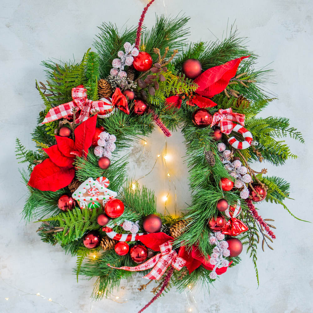 Christmas Candy | Luxury Christmas Wreath