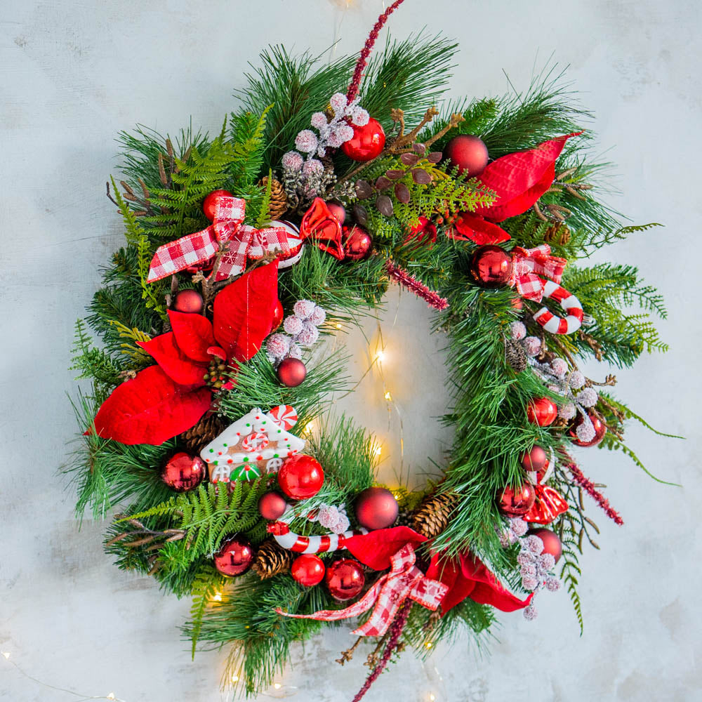 Christmas Candy | Luxury Christmas Wreath