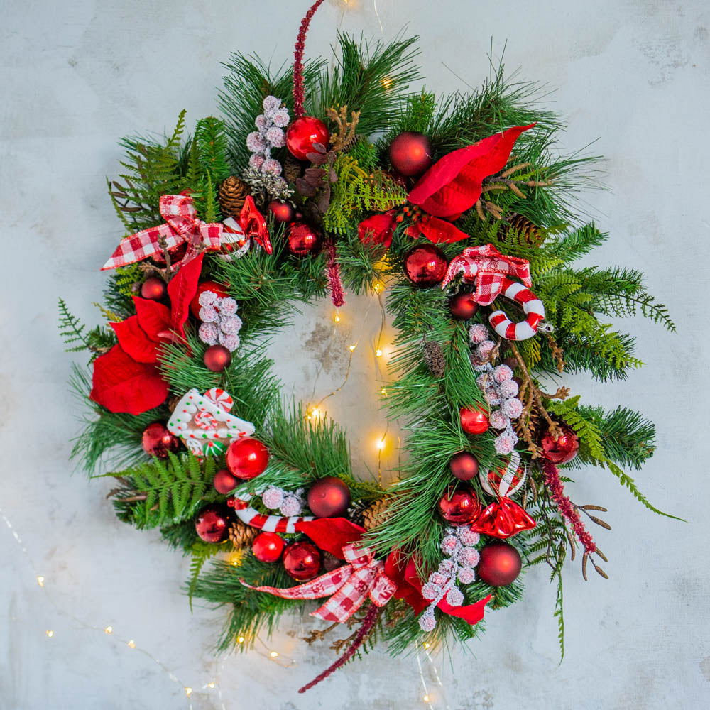 Christmas Candy | Luxury Christmas Wreath