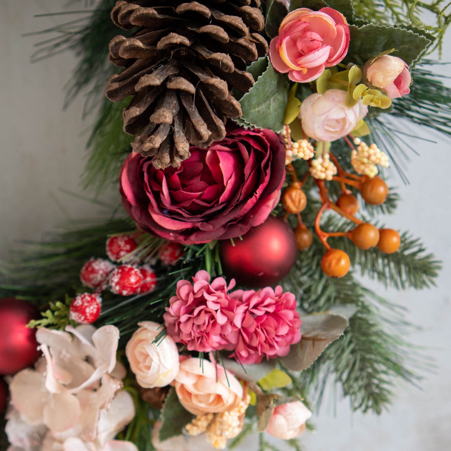 Holly Jolly Christmas | Luxury Christmas Wreath