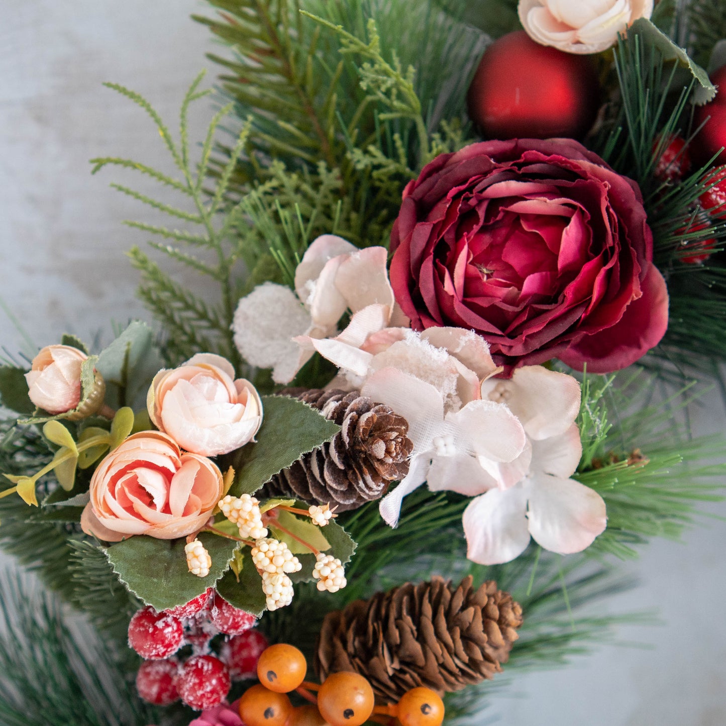 Holly Jolly Christmas | Luxury Christmas Wreath