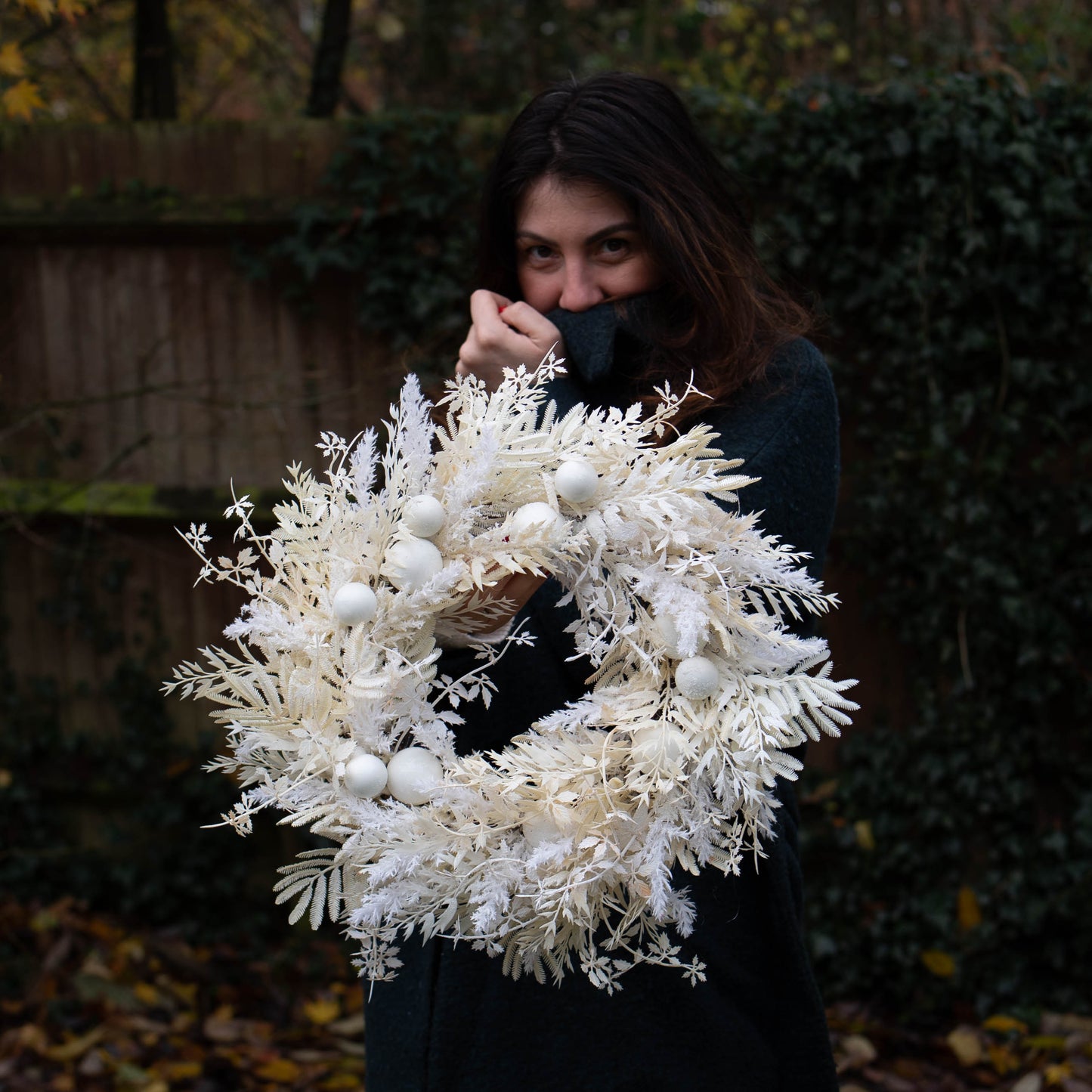 I'm Dreaming of a white Christmas | Beautiful Christmas Wreath