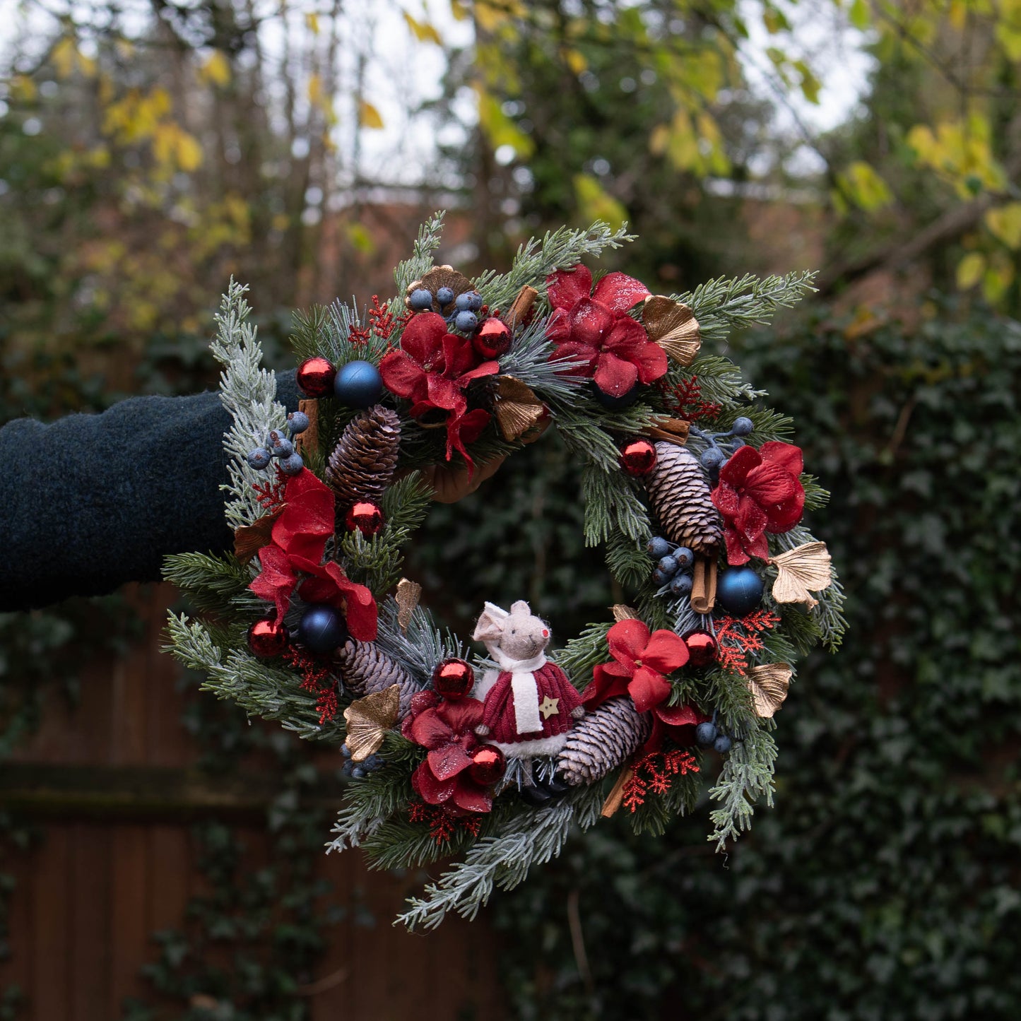 Santa Tell Me | Beautiful Christmas Wreath