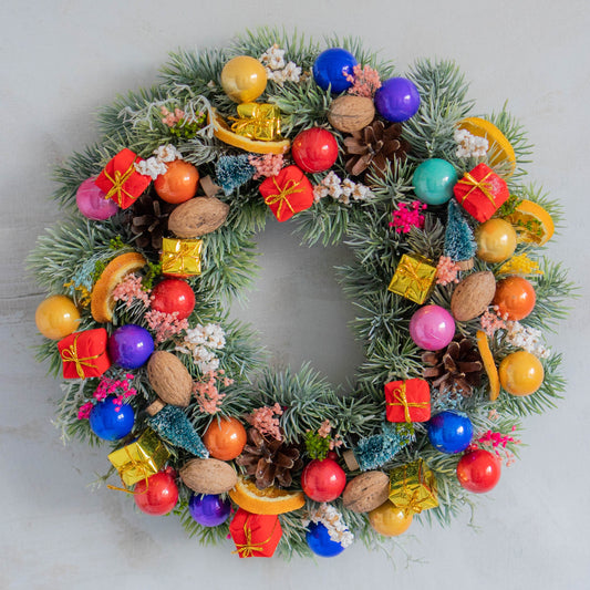 Wonderful Christmas Time | Beautiful Christmas Wreath