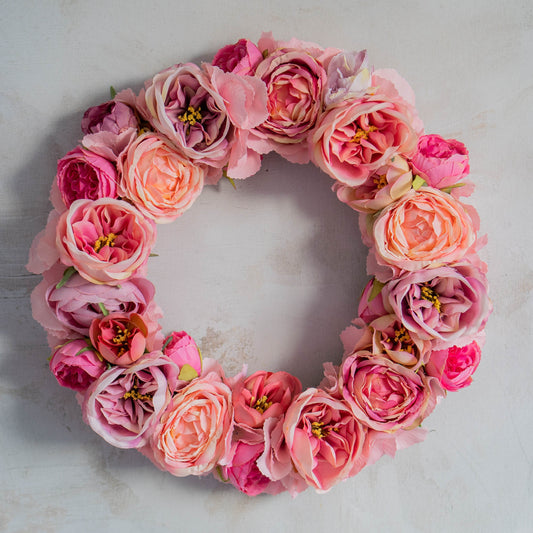 ROSE | Spring Wreath, Easter Decoration, Front Door Decor