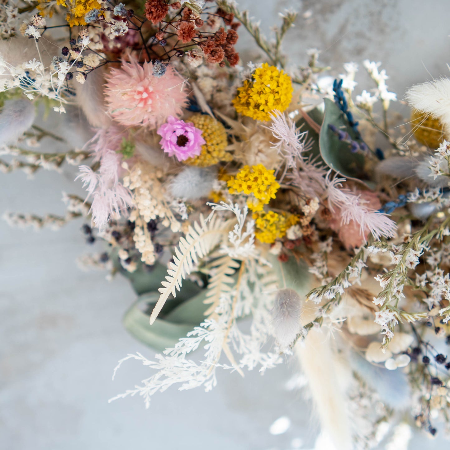 Chalk Hill Blue | Spring Wreath, Spring Decoration, Dried Flowers Wreath