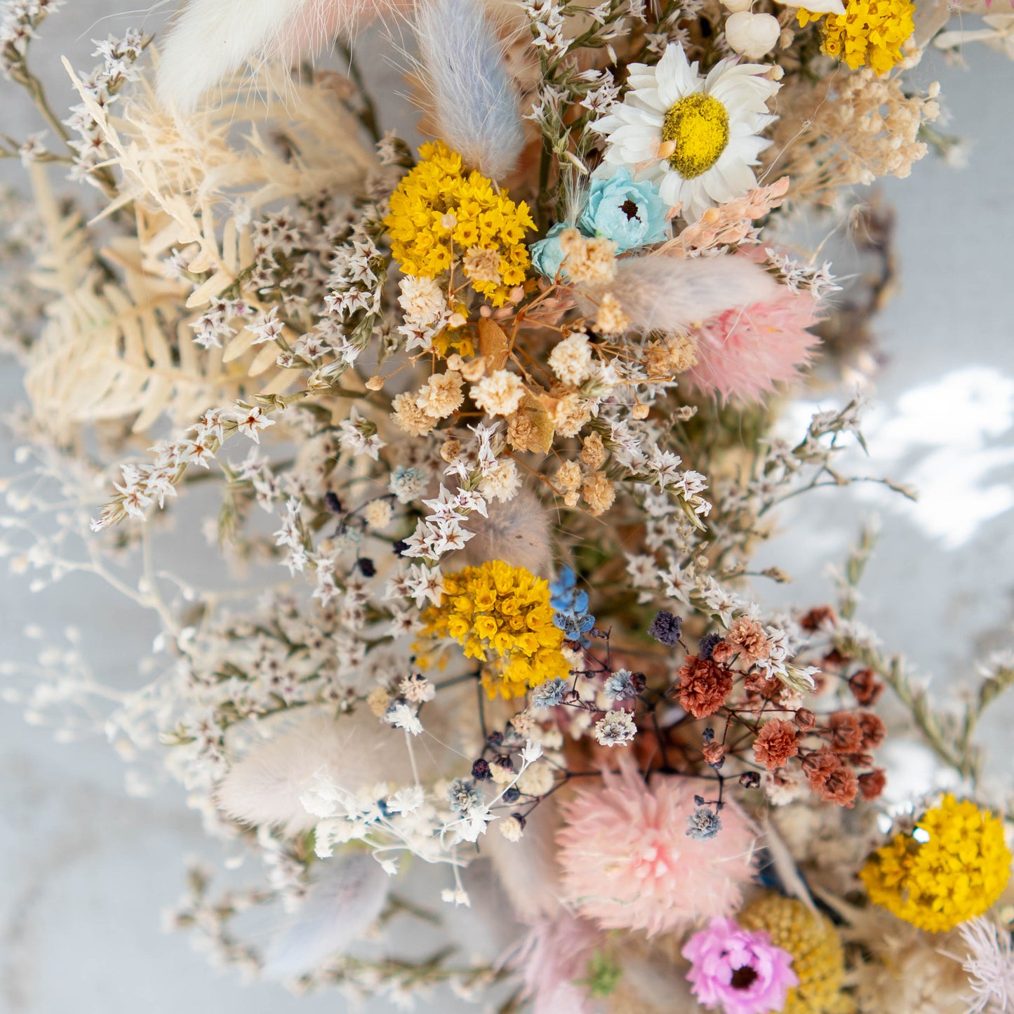 Chalk Hill Blue | Spring Wreath, Spring Decoration, Dried Flowers Wreath