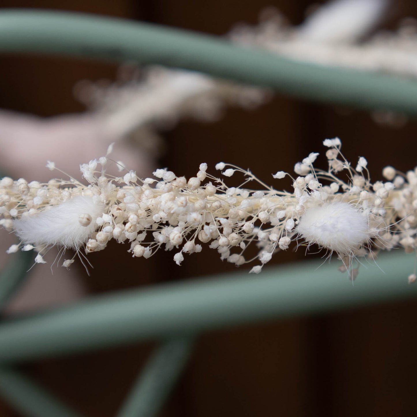 Baby's Breath head wreath | Wedding flower crown