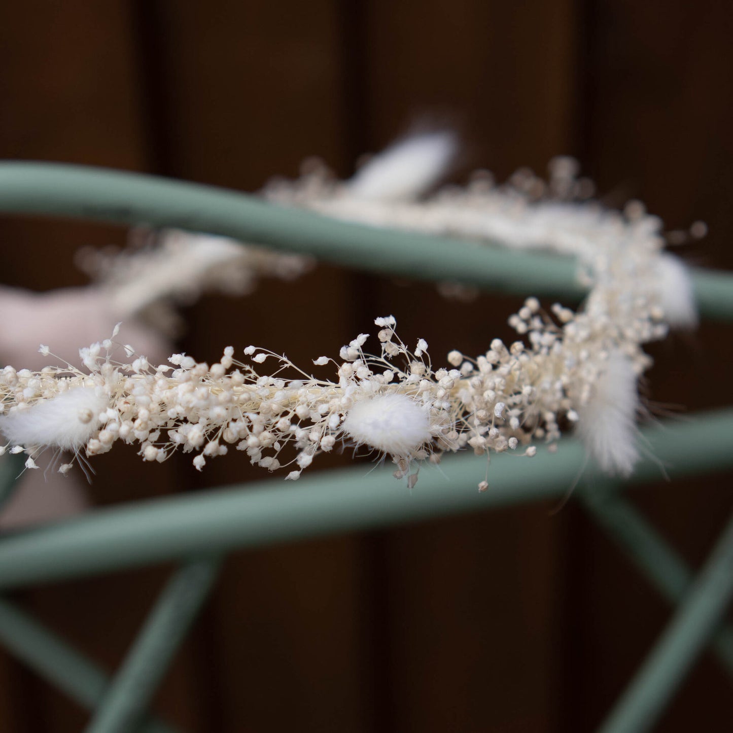 Baby's Breath head wreath | Wedding flower crown