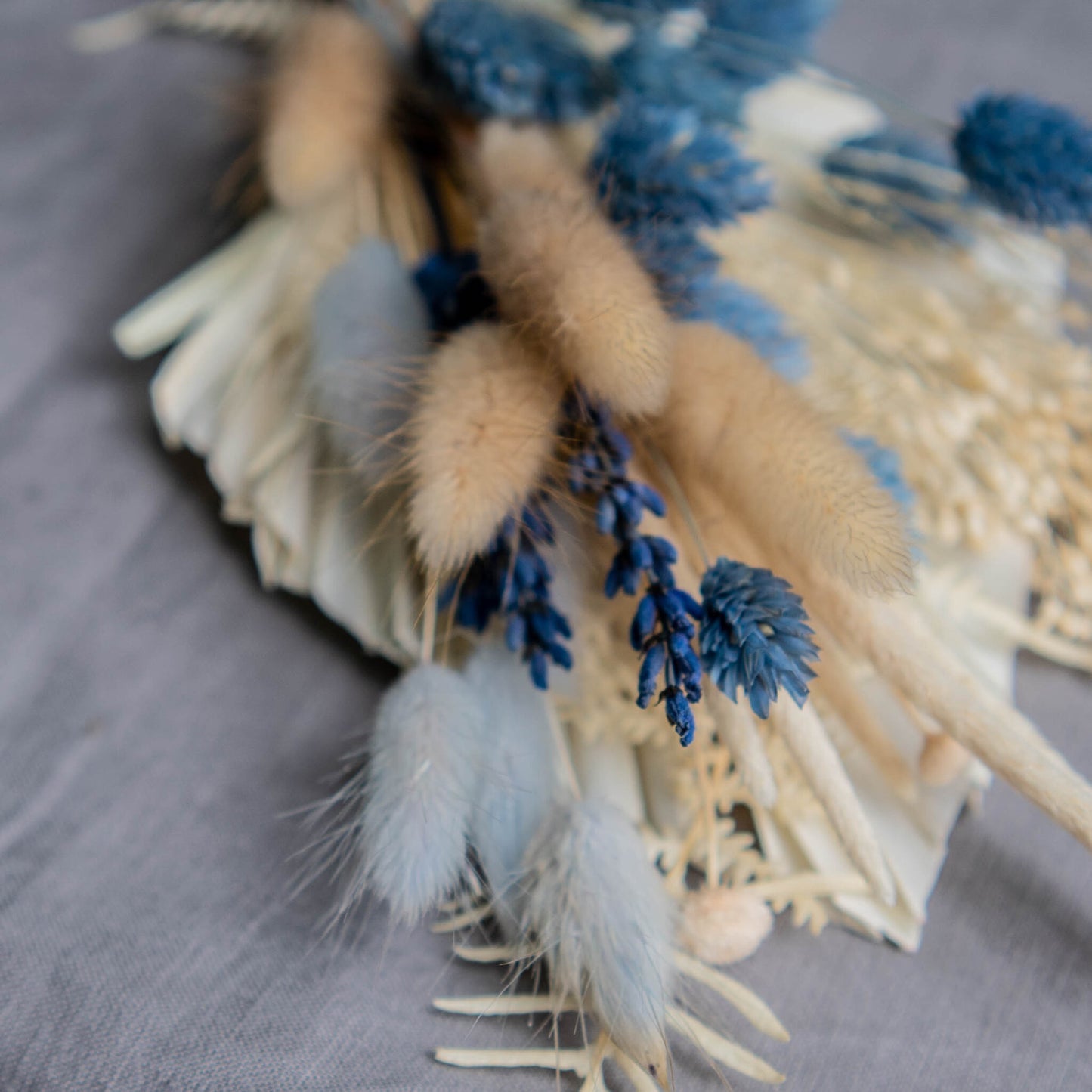 Dried flower cake topper palm spear | bouquet small vase decoration | floral gift