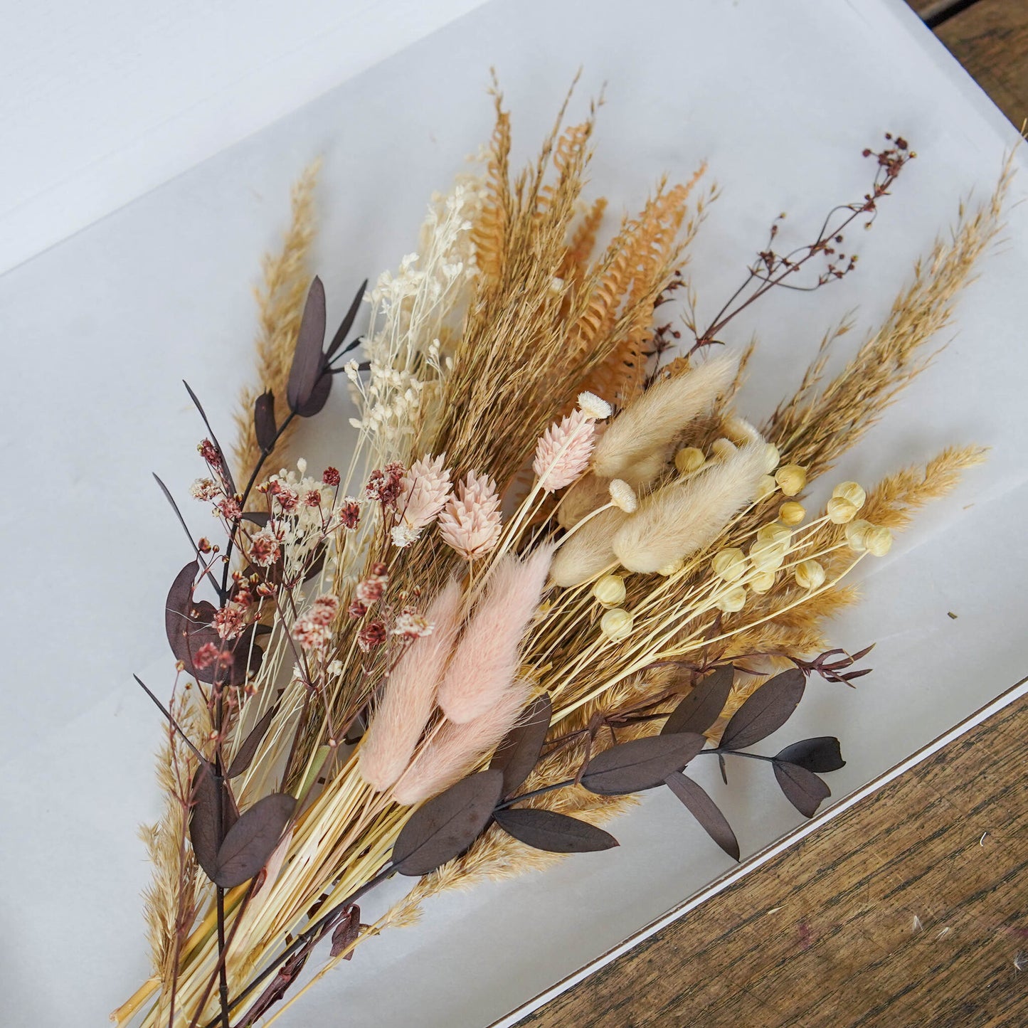 Dried Flowers Bouquet | Dried Boho Flowers | Dried Flowers Letterbox Arrangement