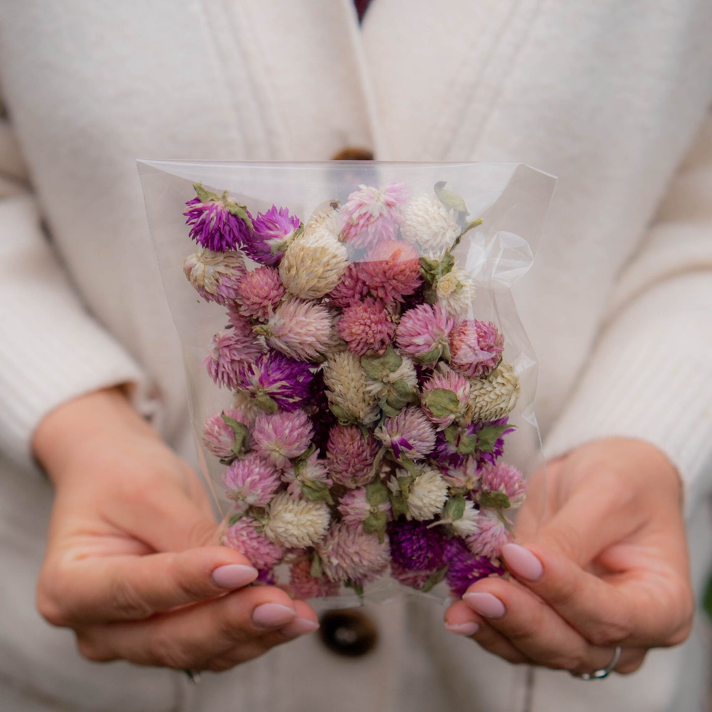 Dried Flowers Crafts Box , Flower Heads, Zero Waste, Mixed Dried Flowers