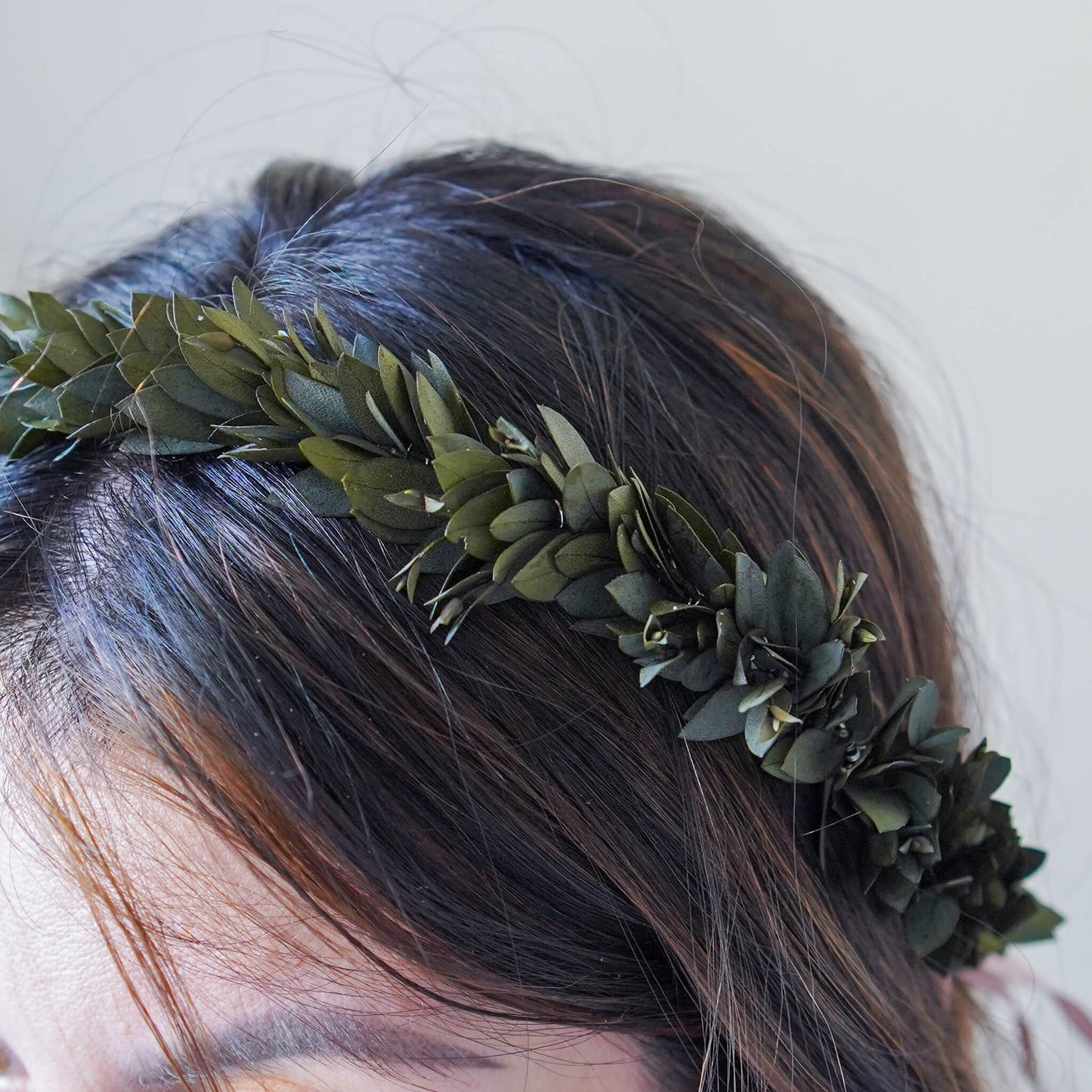 Dried flowers wreath, Wedding crown, Wedding wreath