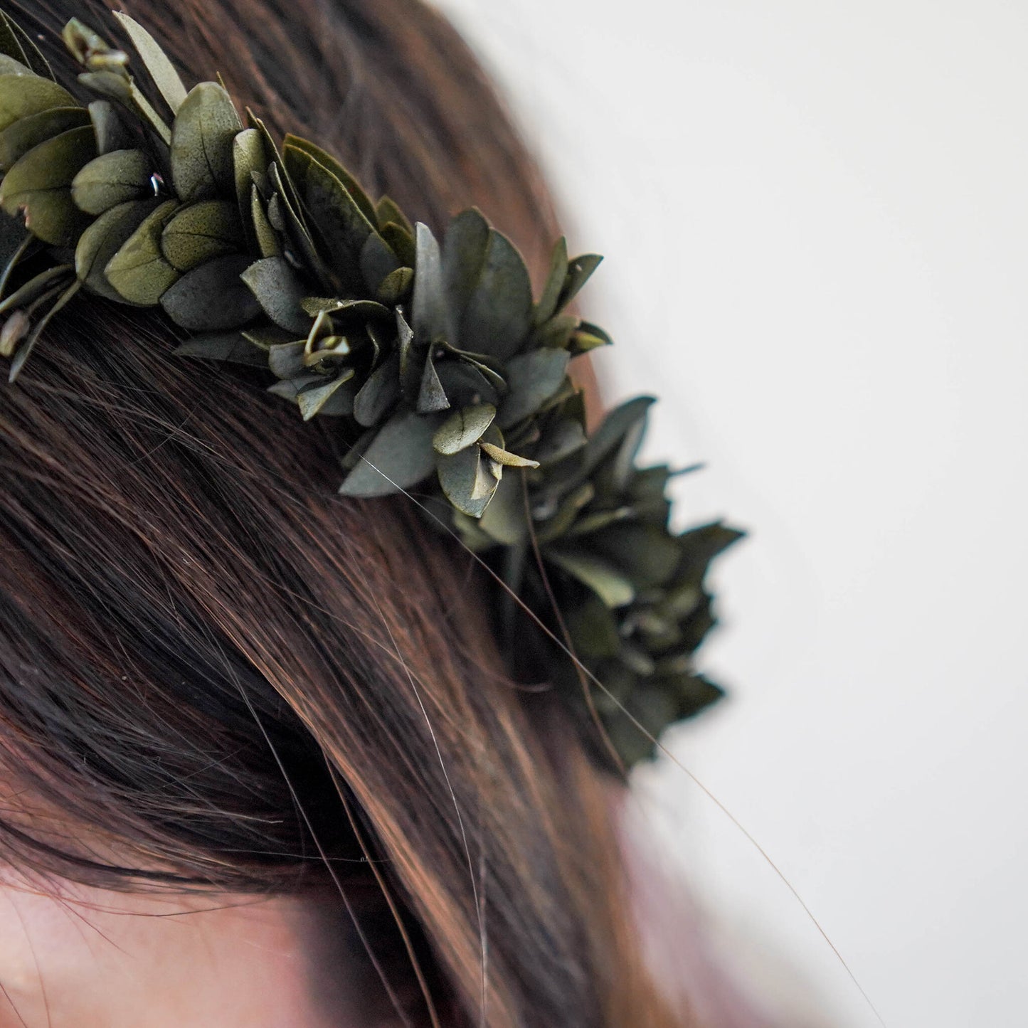 Dried flowers wreath, Wedding crown, Wedding wreath