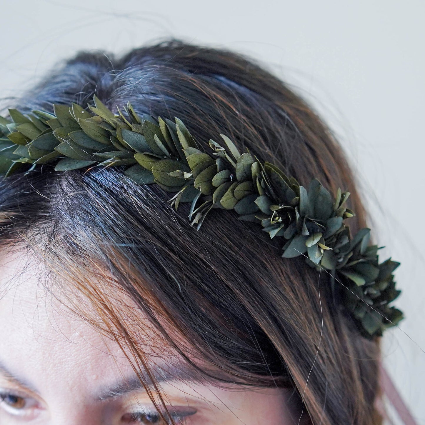 Dried flowers wreath, Wedding crown, Wedding wreath