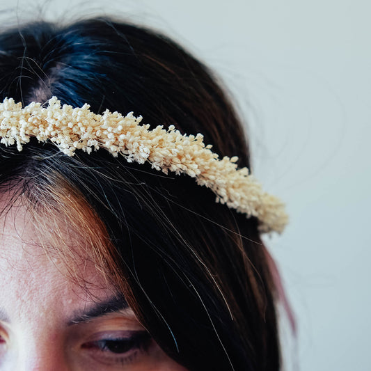 Dried flowers wreath, Wedding crown, Wedding wreath, Rustic decoration, Bridal wreath, Wedding halo