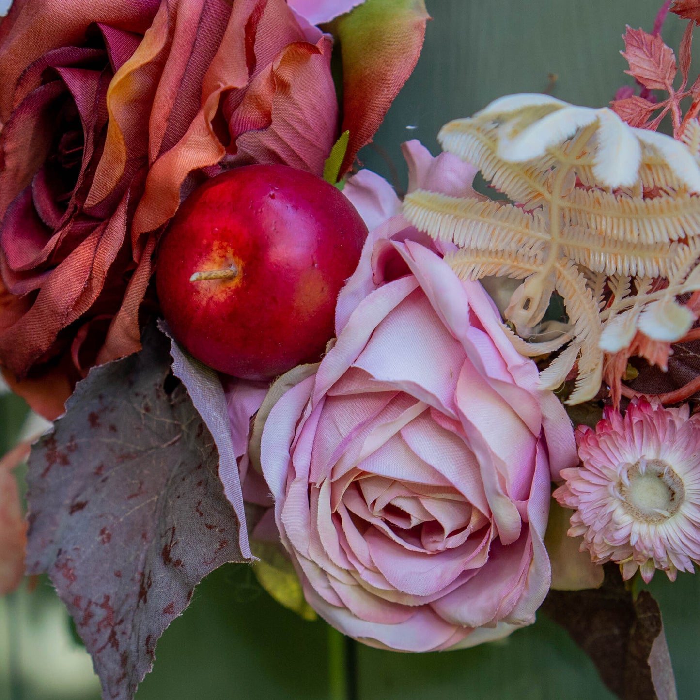 FELICITY | Small autumn wreath with flowers