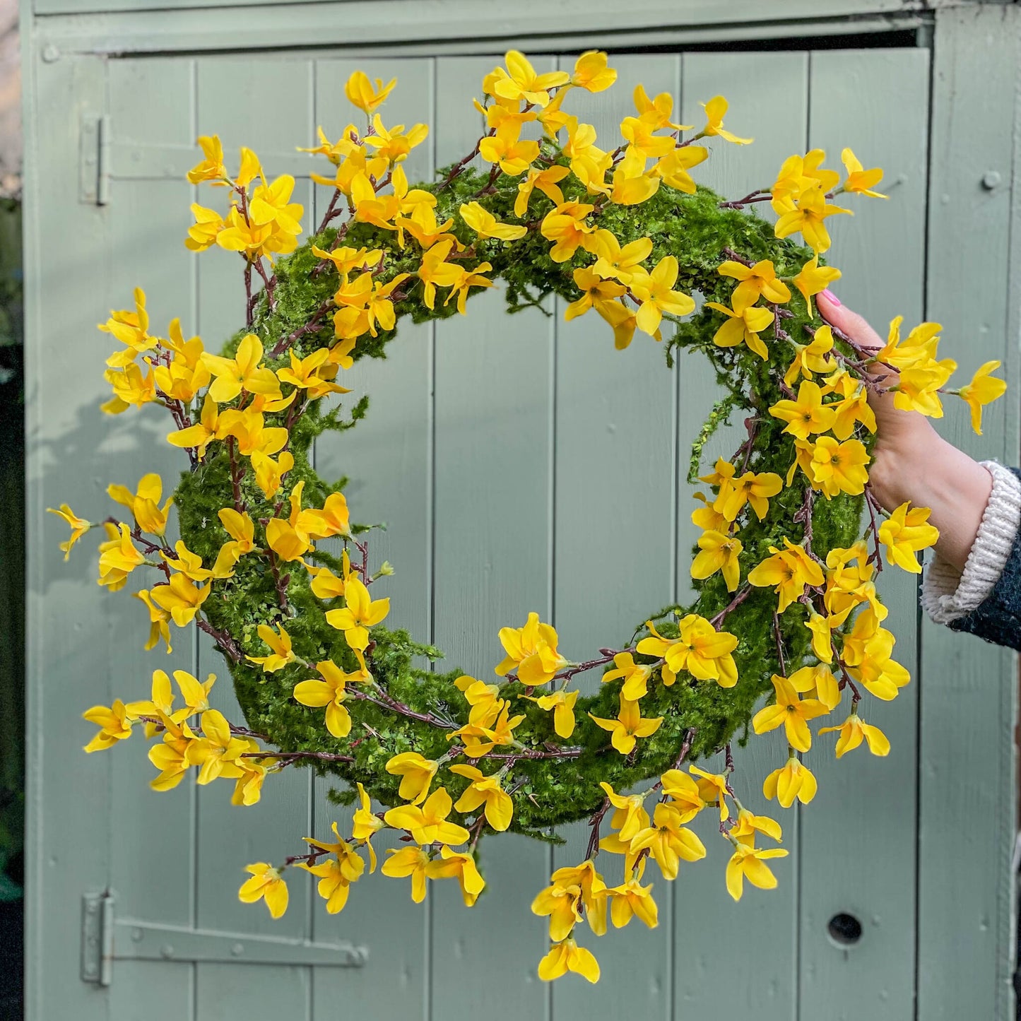 FORSYTHIA | Spring Wreath, Spring Decoration, Front Door Decor