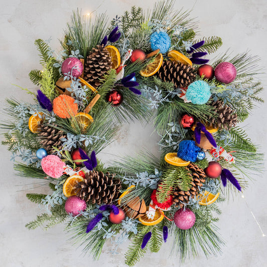 Give Love on Christmas Day | Luxury Christmas Wreath