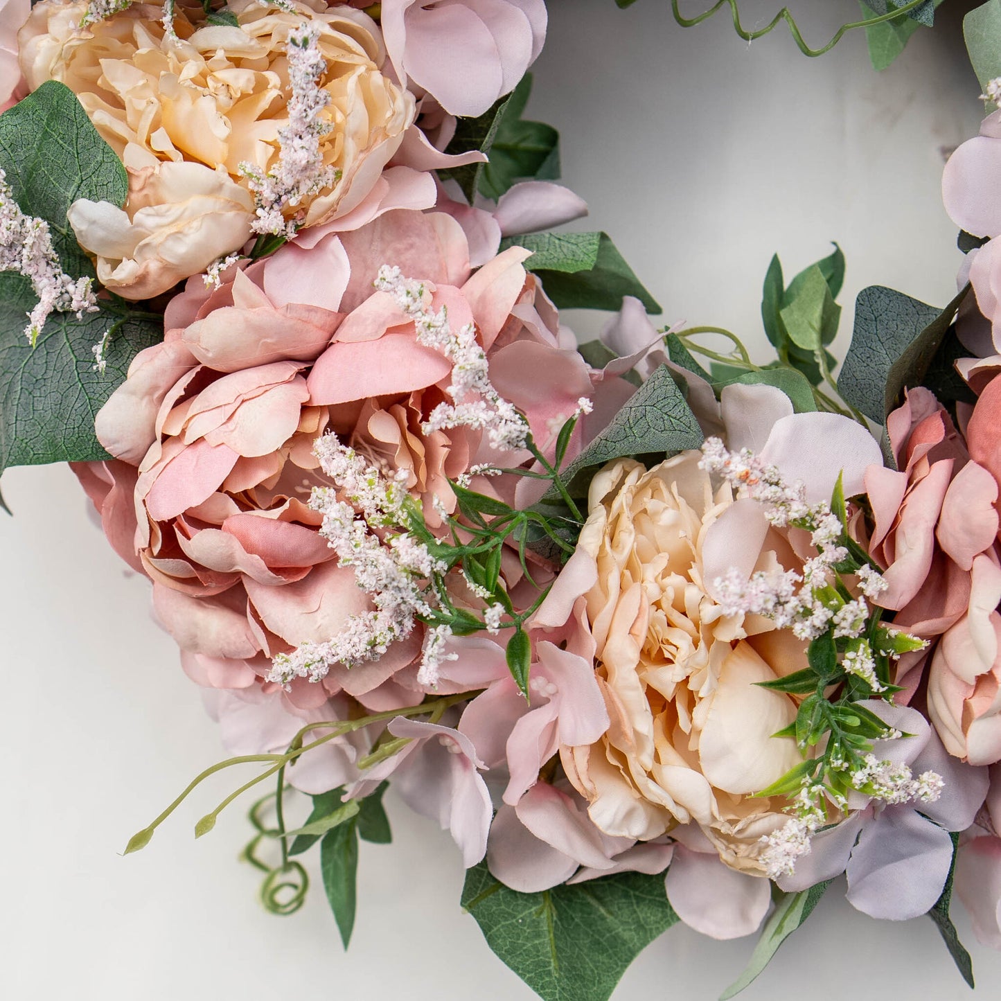 HARMONY | Summer pink peony wreath