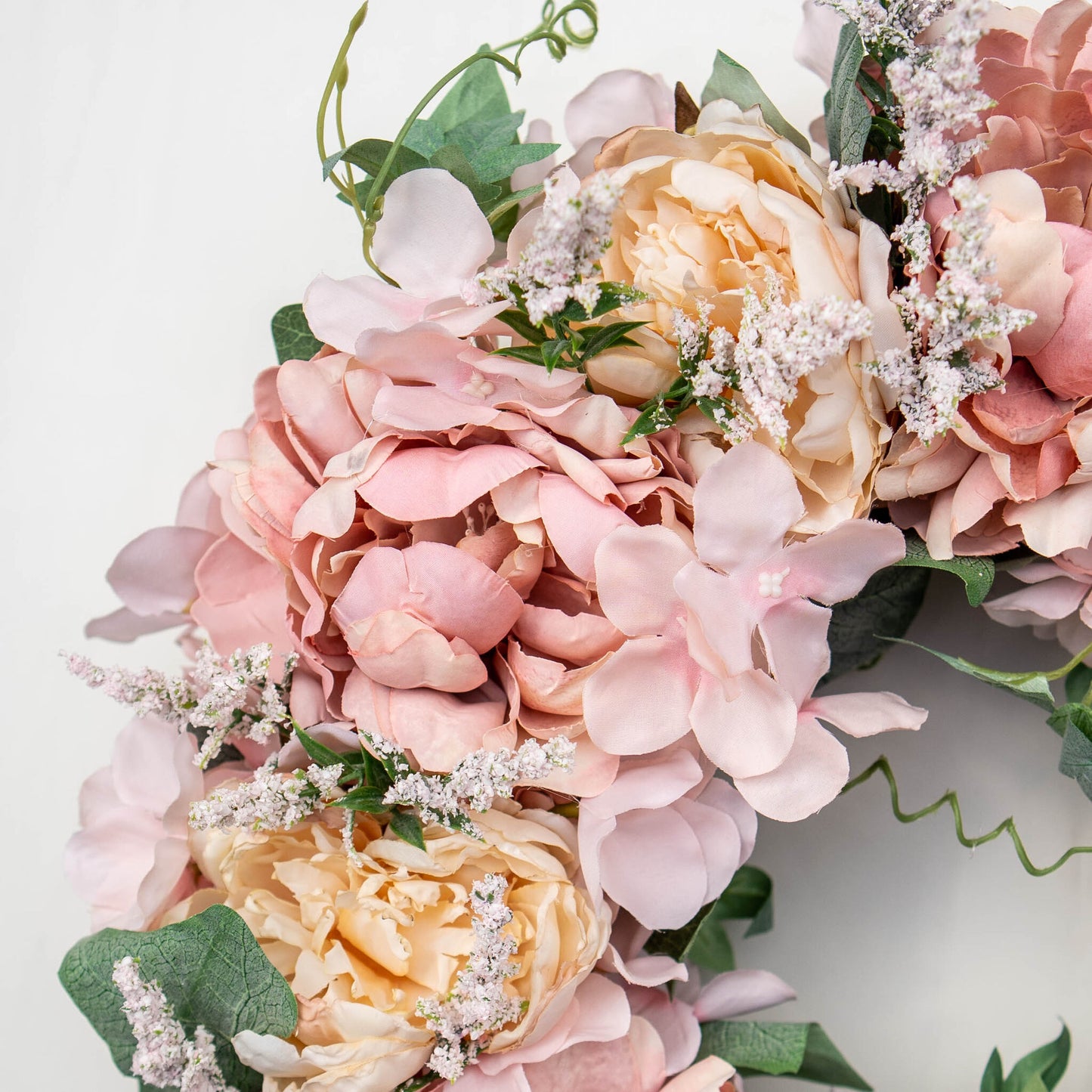 HARMONY | Summer pink peony wreath