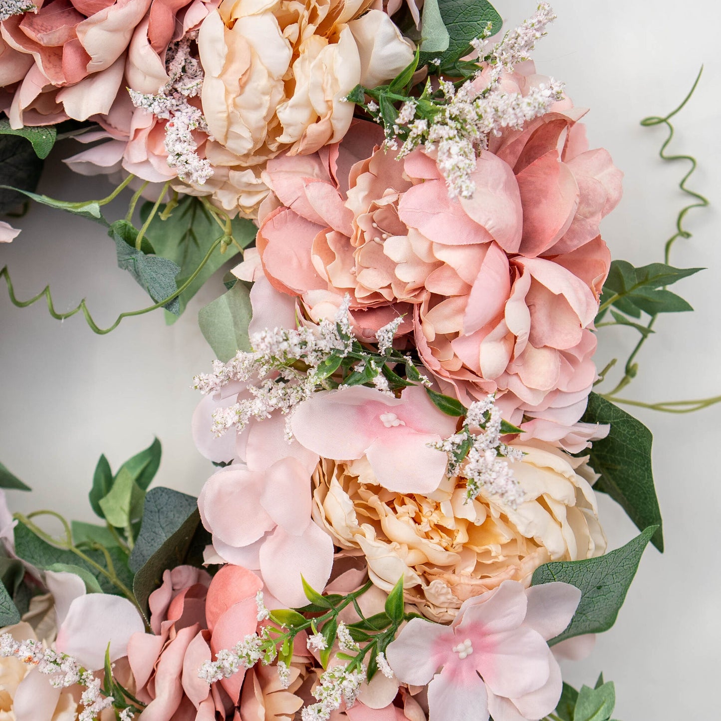 HARMONY | Summer pink peony wreath