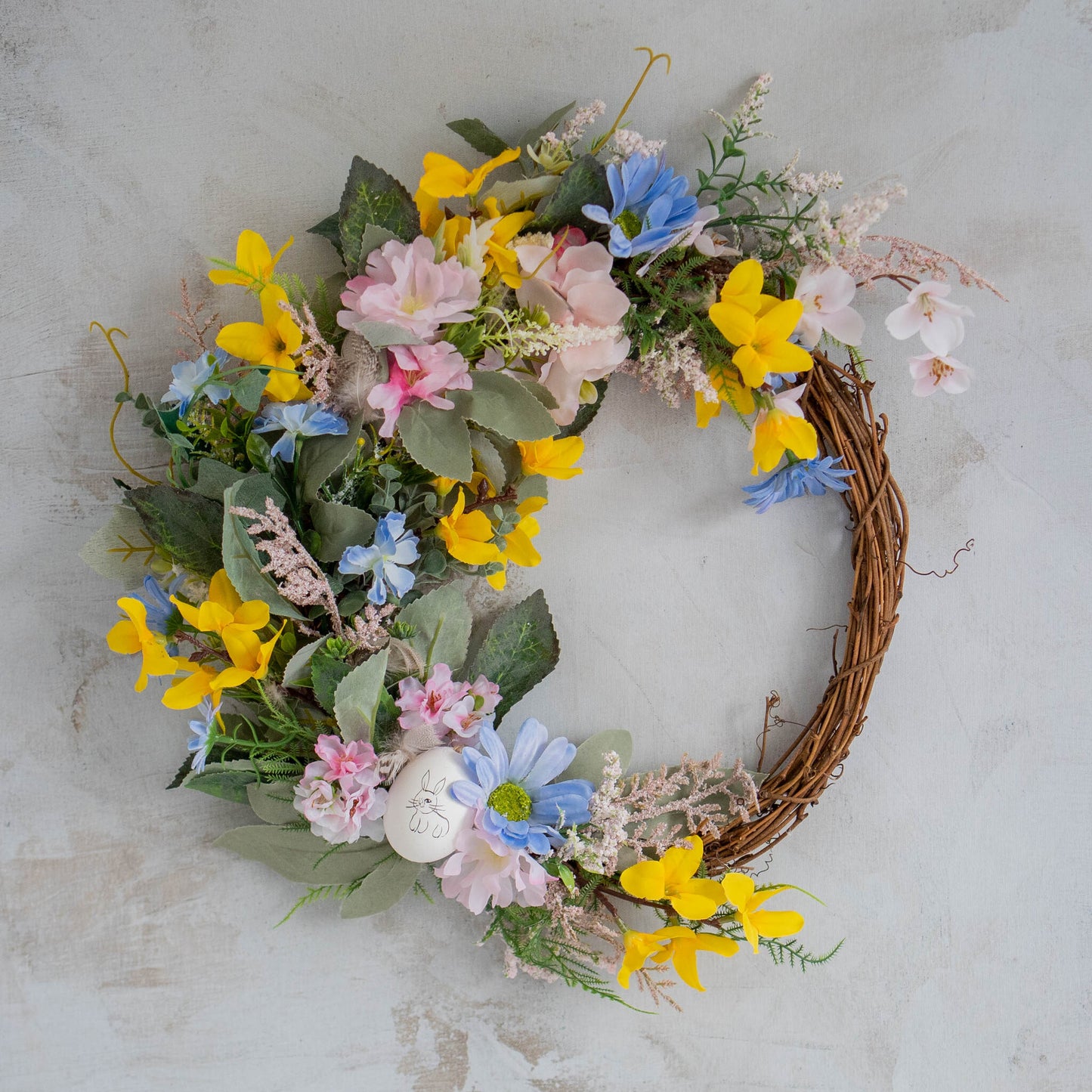 ISABELLE | Spring Wreath, Easter Decoration, Front Door Decor