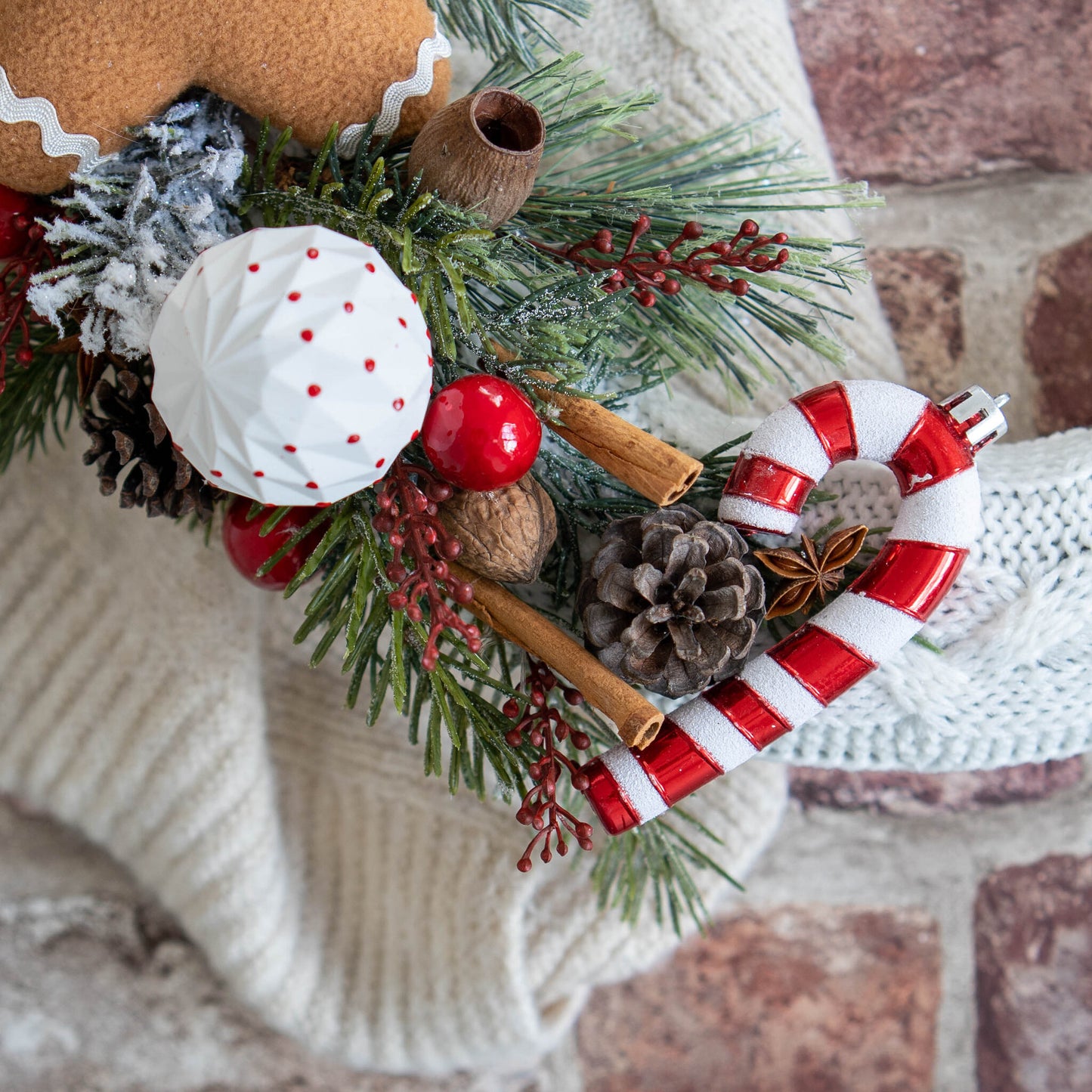 Lady Gingerbread | Christmas Wreath