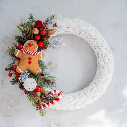 Lady Gingerbread | Christmas Wreath