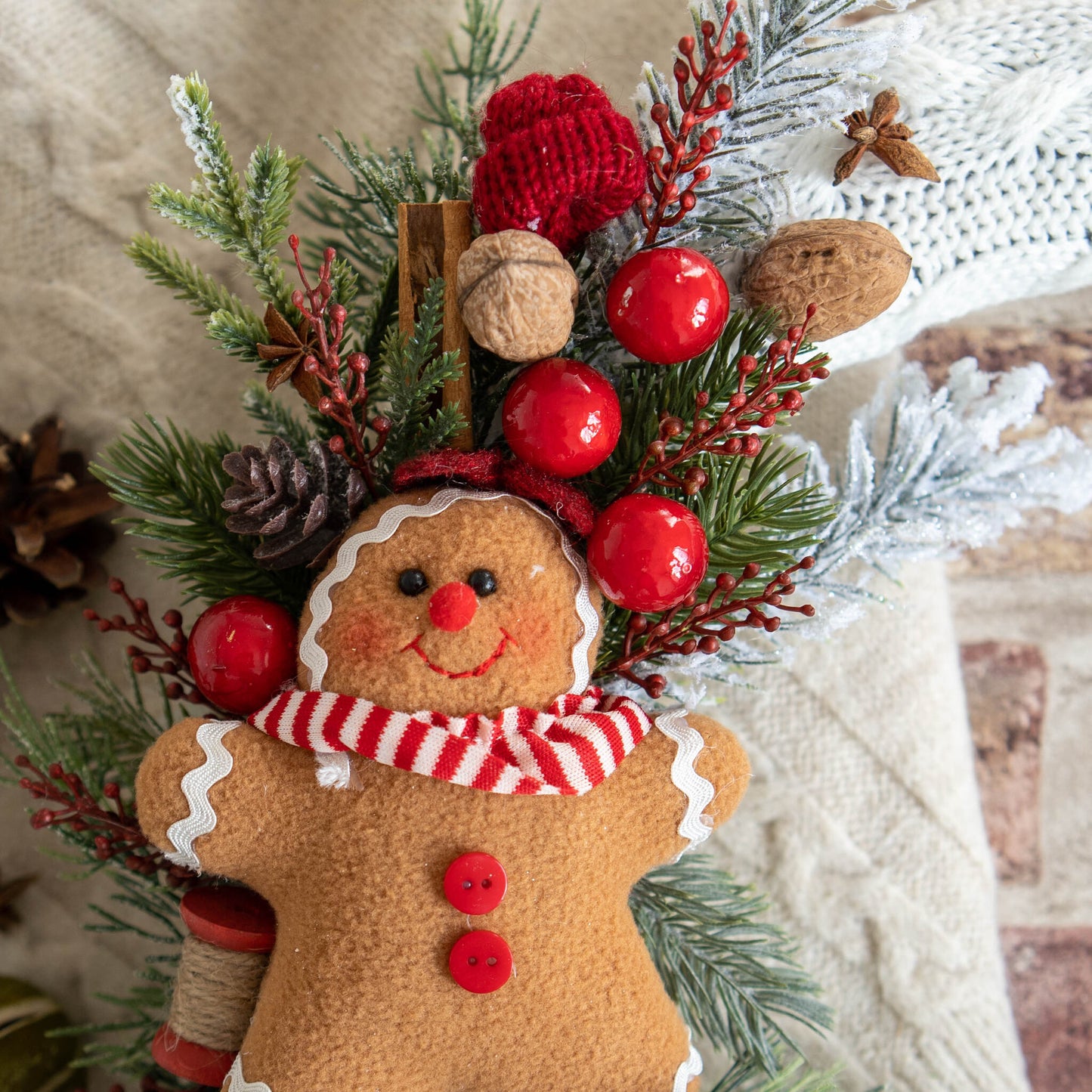 Lady Gingerbread | Christmas Wreath