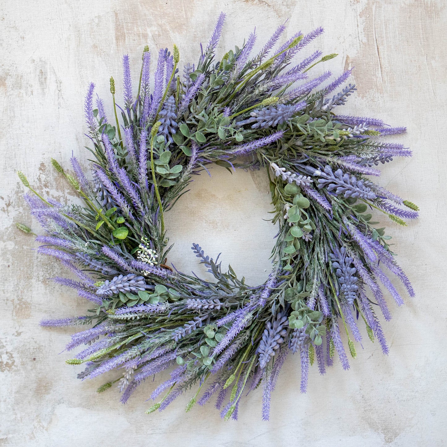 PHOEBE | Lavender Wreath, Summer Decoration, Artificial Flowers