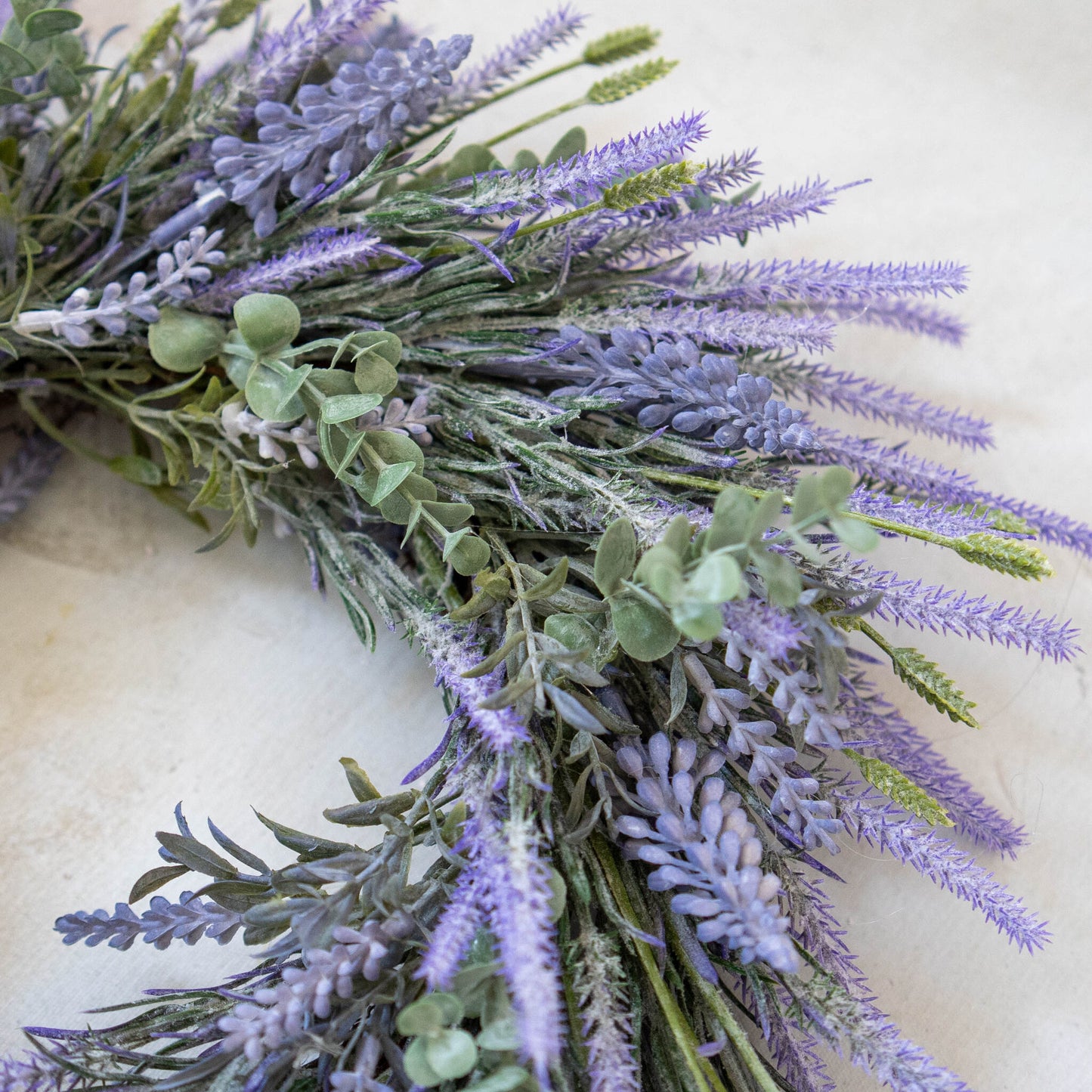 PHOEBE | Lavender Wreath, Summer Decoration, Artificial Flowers