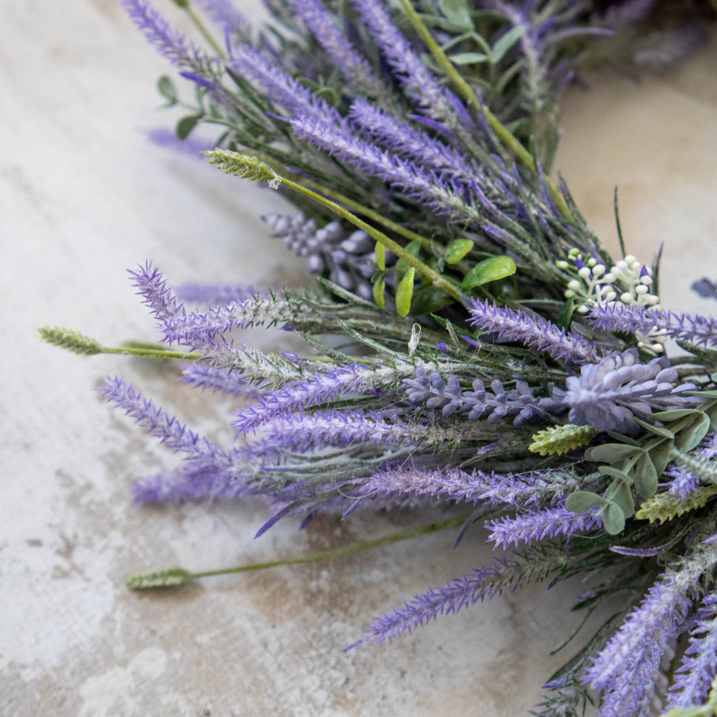 PHOEBE | Lavender Wreath, Summer Decoration, Artificial Flowers