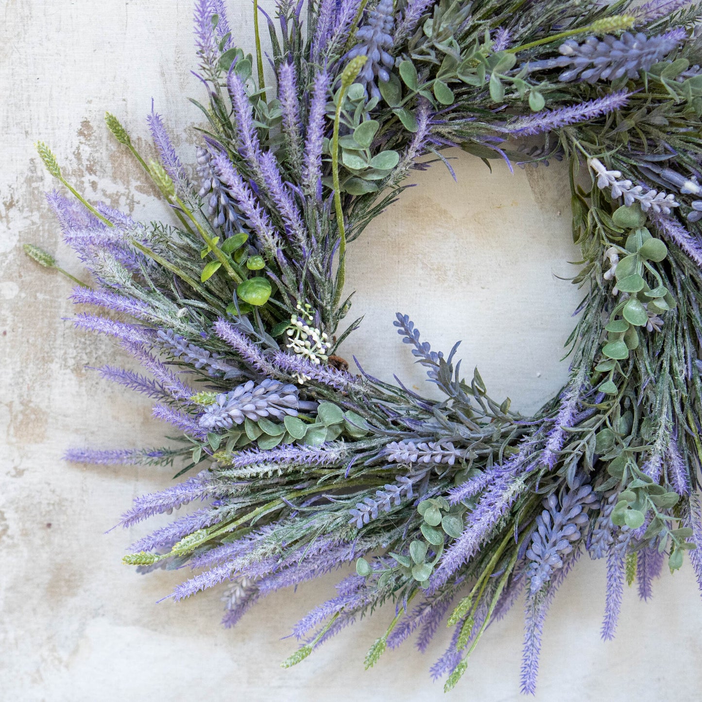 PHOEBE | Lavender Wreath, Summer Decoration, Artificial Flowers