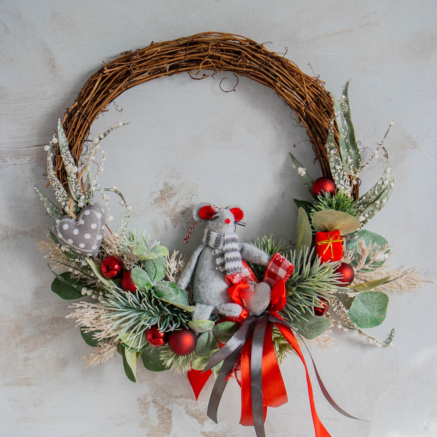Ring Ring Ring the Bells | Christmas Wreath, Front Door Decor, Winter Wreath